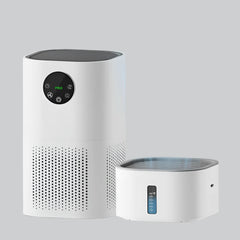 Air Purifier with Humidifier Combo for Home Allergies and Pets Hair, Smokers in Bedroom, H13 True HEPA Filter,2-in-1