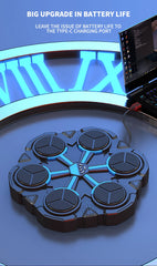 Smart Bluetooth Music Boxing Machine – Wall-Mounted Boxing Trainer for Home Fitness, Decompression & Fighting Practice | Interactive LED Boxing Target