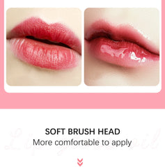 Hydrating Lip Glow Oil – Moisturizing Plumping Lip Gloss, Transparent & Tinted for Dry Lips & Lip Care | Perfect Gift for Mother's Day