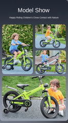 Cooya Official Magnesium Alloy Kids Bike - Lightweight Pedal Bicycle for Boys & Girls, Ages 1-3-5-6 Years | Durable, Safe, and Stylish Toddler Bike