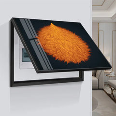 ravel Shark Creative Art Poster – 45x35CM Fashion Home Decor & Electric Meter Box Cover