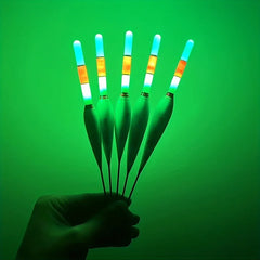 2PCS Night Fishing Electronic Float – Large Buoyancy LED Luminous Buoy | CR425 Battery | Summer Fishing Gear