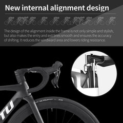 KOOTU R08-R7000 Full Carbon Fiber Road Bike – 22-Speed SHIMANO 105 Kit, 700C Racing Bicycle for Adults | Ships from USA