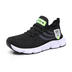 Men’s Thick-Soled Sneakers – Breathable Summer Running & Tennis Shoes, Comfortable Casual Footwear in Large Sizes