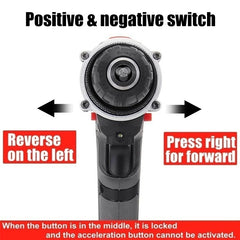 88VF Cordless Impact Drill Electric Screwdriver Electric Hammer Drill Mini Wireless Hand Drill Lithium-Ion Battery Power Tools