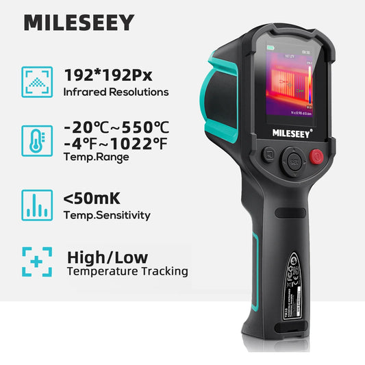 Mileseey TR10 Infrared Thermal Imager – Portable Thermal Camera for Leak Detection & Electronics Repair