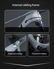 26 & 27.5 Inch Mountain Bike - Lightweight Magnesium Alloy Frame, 24/27/30/33 Speed Gears, Hydraulic Disc Brake, All-Terrain Bicycle for Men & Women