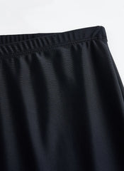 Women's 2-Piece Surfing Swimsuit – Short Sleeve Drawstring Print Swimwear Set