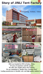 Triangular Double-Layer Oxford Tent – 2-Story Luxury Villa Cabin with Galvanized Frame | Rainproof & Anti-Light Glamping Tent for Outdoor Camping