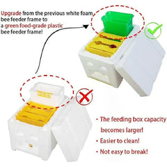 Queen Bee Breeding Box – Foam Bee Mating Hive Box for Beekeeper Garden Pollination | Bee Breeding Case & Beekeeping Equipment