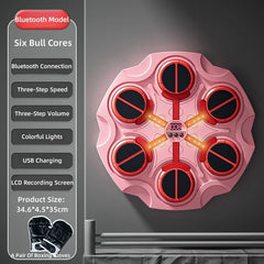 Smart Music Boxing Machine Trainer – Interactive Wall Target for Kids | Rhythm-Based Boxing & Fitness Fun at Home