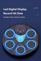 Music Boxing Machine – Smart Bluetooth Wall-Mounted Boxing Trainer | Electronic Punching Target for Home Gym & Fitness