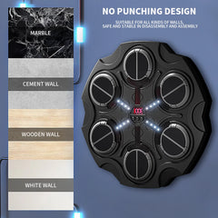 Smart Music Boxing Machine Trainer – Interactive Wall Target for Kids | Rhythm-Based Boxing & Fitness Fun at Home