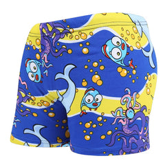 Children's Swimming Trunks – Flat Camo Printed Boys' Shorts | Big Boys' Hot Spring Bathing Suit