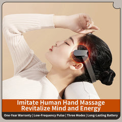 Electric Head Massager for Headache Relief – Brain Stimulator Therapy Machine for Migraine & Insomnia Relief