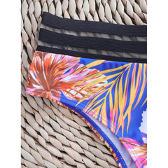 Fashion Print High-Waist Bikini – Sexy Women's Swimsuit for Summer Beachwear