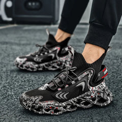 Men’s Luxury Sneakers – Breathable Casual Trainers & Fashion Loafers for Running, Walking, and Everyday Wear