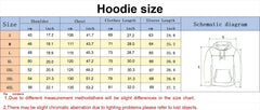 Men's Hip-hop Hooded Sweatshirt With Colorful Paw Print On The Back High Street Top Harajuku Gothic Style Hooded Sweatshirt