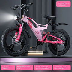 SKIG 18-Inch Magnesium Alloy Mountain Bike – Dual Shock Absorption Bicycle for Boys & Girls Ages 8–14 | Lightweight & Durable