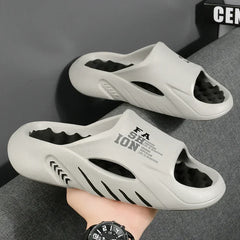 Men’s Luxury EVA Sole House Slippers – Comfortable Indoor Sandals, Flip-Flops & Slides for Casual Home Wear