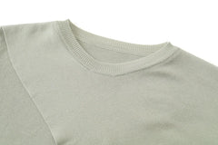 Spring Summer Women’s Elegant Satin Maxi Dress with Knitted Top | 2-Piece Floor-Length Outfit Set