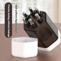 Scalp Applicator & Hair Regrowth Comb | Hexagon Head Oil Roller & Massage Tool for Relaxation & Styling