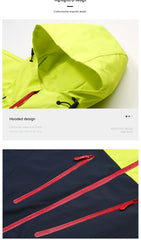 Autumn Hoodie Jackets Men Windproof Waterproof Warmth Fashion Trends Male Coat Versatile Casual Outdoor Mountaineering Clothing