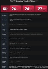 Ruta Aluminum Road Bike – 29" Wheel 12-Speed Mountain Bike | Lightweight Bicicleta de Ciclismo Aro 29 | Carbon Style Frame