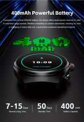 GT95 HD Full Touch Screen, TWS Earbuds + Outdoor IP67 Waterproof Smartwatch, 400mAh Battery For Long Srandby, Supports DIY Watch Faces, NFC Unlocking, Sports Data Tracking