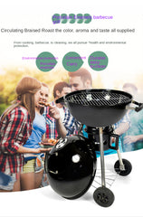 Home Outdoor BBQ Grill Portable Grill 3.5 Inch Charcoal Grill Heat Resistant Pressure Resistant Grill
