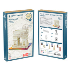 Wooden DIY Three-dimensional Jigsaw Puzzle Laser