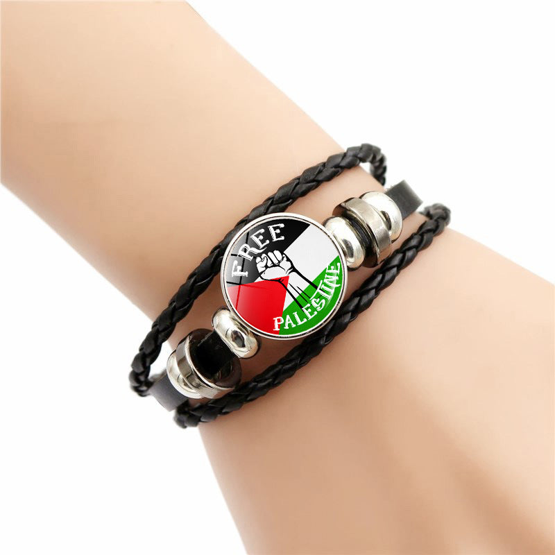 Leather Bracelet Ornament Female All-matching Weaving
