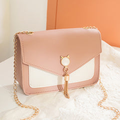 Small Crossbody Bags For Women Cat Lock Chain Messenger Bags