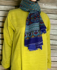 brand new ladies shawl with threadwork (best gift)