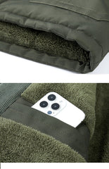 Lambswool Liner Cotton Coat Jacket