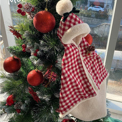 Korean Version Of The New Lovely Christmas Winter Pet Clothes Cloak