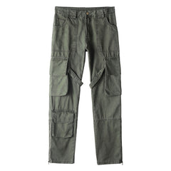 Men's Clothing Autumn And Winter Straight Bootcut Trousers