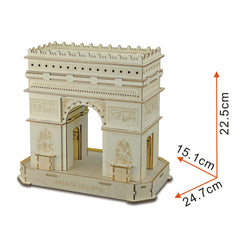 Wooden DIY Three-dimensional Jigsaw Puzzle Laser
