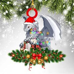 Dinosaur Dragon Egg Christmas Decorations Pendant Acrylic