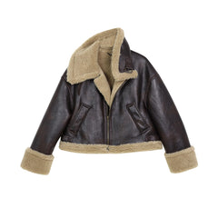 Top Winter Loose Thickened Lamb Wool