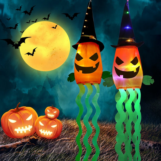 Lampe Led colorée pour Halloween, cadre de crâne, sèche-cheveux, lumières décoratives