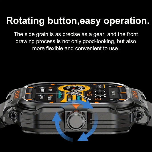 Full Touch HD Screen, Metal Body, TWS Sports Earbuds + IP67 Waterproof Smart Watch 2-in-1, 360 MAh, DIY Watch Faces, NFC, Multi-sport Data Tracking, Message Reminders, Sleep Monitoring