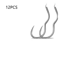 New Automatic Flip Fishhook Genuine Goods Sub-thread Finished Double Hook Anti-off