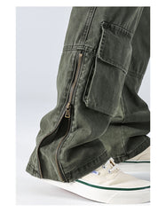 Men's Clothing Autumn And Winter Straight Bootcut Trousers