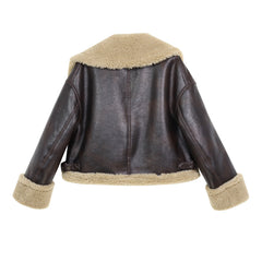 Top Winter Loose Thickened Lamb Wool