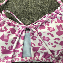 Bikini imprimé peau de serpent