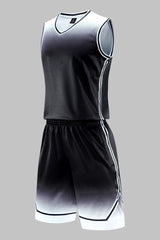 Gradient Basketballuniform Sportanzug Kinder Erwachsene Schweißabsorbierende Basketballuniform