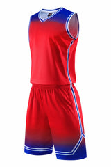 Gradient Basketballuniform Sportanzug Kinder Erwachsene Schweißabsorbierende Basketballuniform