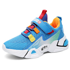 Baskets volantes en tricot pour enfants, baskets décontractées pour garçons