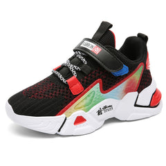 Baskets volantes en tricot pour enfants, baskets décontractées pour garçons